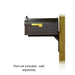 Special Lite Products || Berkshire Curbside Mailbox with Ashley front single mailbox mounting bracket