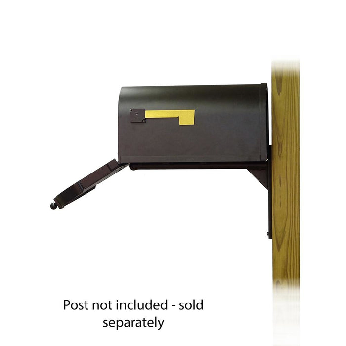 Special Lite Products || Berkshire Curbside Mailbox with Ashley front single mailbox mounting bracket