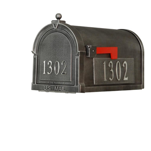 Special Lite Products || Berkshire Curbside Mailbox with Front and Side Numbers