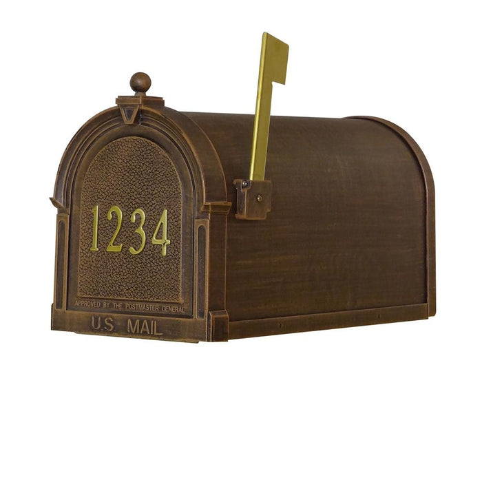 Special Lite Products || Berkshire Curbside Mailbox with Front Numbers