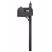 Special Lite Products || Berkshire Curbside Mailbox with Locking Insert and Albion Mailbox Post