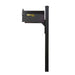 Special Lite Products || Berkshire Curbside Mailbox with Locking Insert and Wellington Mailbox Post, BLACK