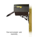 Special Lite Products || Berkshire Curbside Mailbox with Newspaper tube and Floral front single mailbox mounting bracket