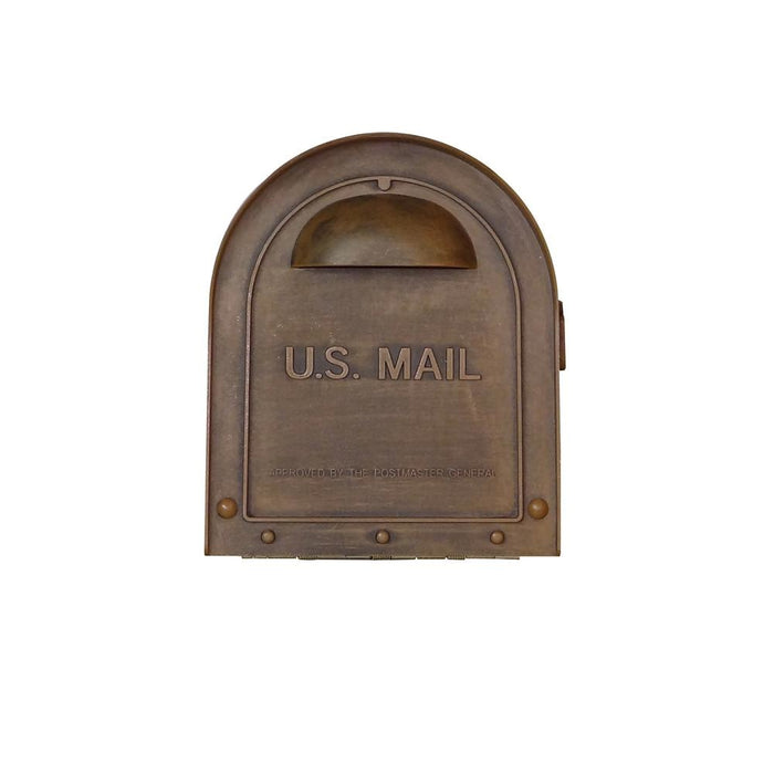 Special Lite Products || Classic Curbside Mailbox Decorative Solid Cast Aluminum Mailbox