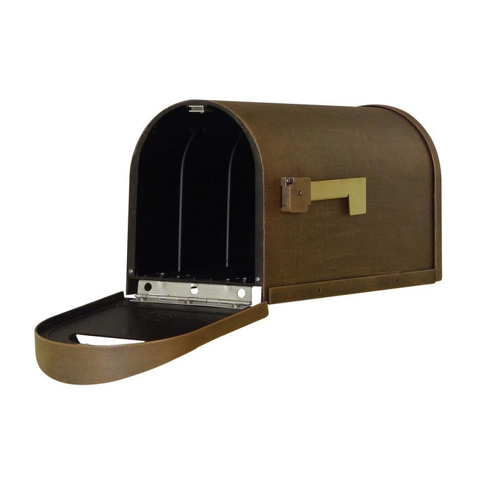 Special Lite Products || Classic Curbside Mailbox Decorative Solid Cast Aluminum Mailbox