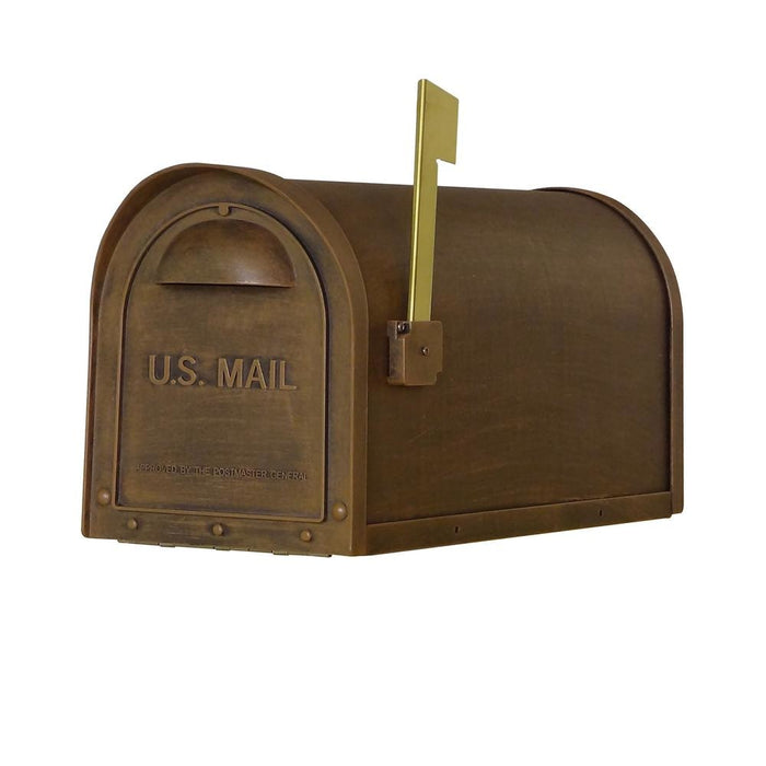 Special Lite Products || Classic Curbside Mailbox Decorative Solid Cast Aluminum Mailbox