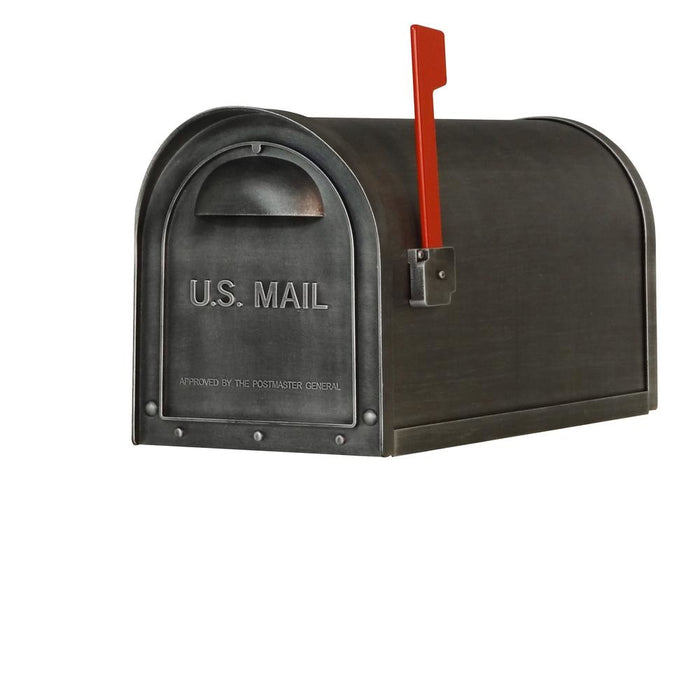 Special Lite Products || Classic Curbside Mailbox Decorative Solid Cast Aluminum Mailbox