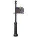 Special Lite Products || Classic Curbside Mailbox, Locking Insert and Fresno Mailbox Post