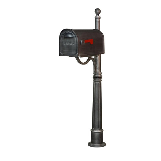 Special Lite Products || Classic Curbside Mailbox with Ashland Mailbox post