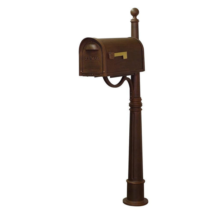 Special Lite Products || Classic Curbside Mailbox with Ashland Mailbox post