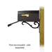 Special Lite Products || Classic Curbside Mailbox with Sorrento front single mailbox mounting bracket