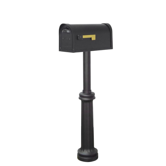 Special Lite Products || Classic Curbside Two Door Mailbox and Bradford Mailbox Post