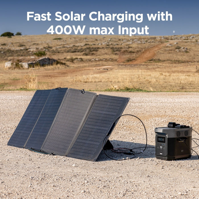 EcoFlow || EcoFlow DELTA 1000 + 2 x 110W Solar Panel