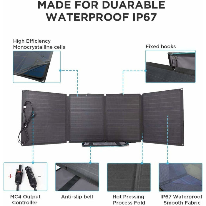 EcoFlow || EcoFlow DELTA mini + 1 x 110W Solar Panel