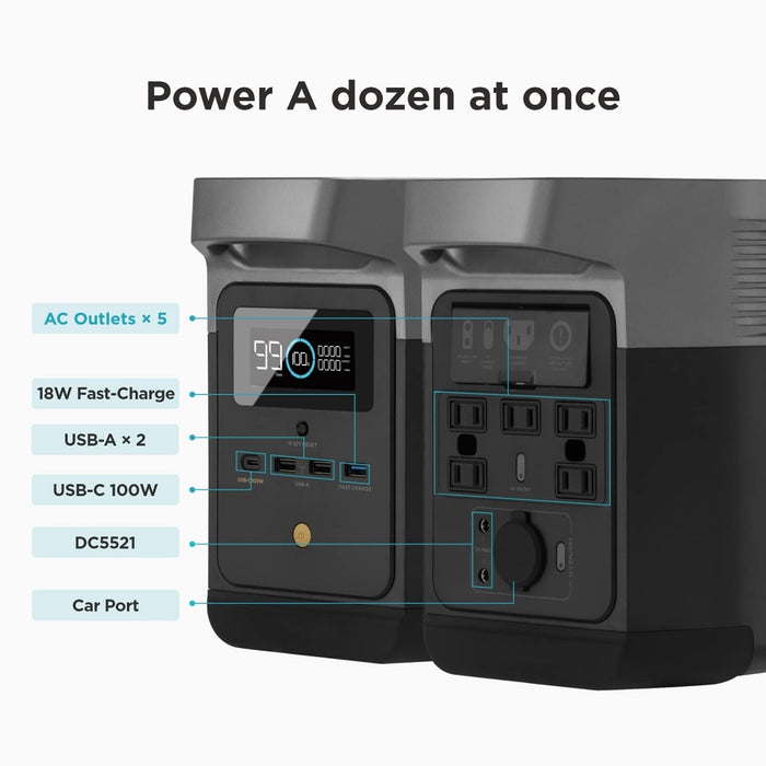 EcoFlow || EcoFlow DELTA mini + 1 x 160W Solar Panel