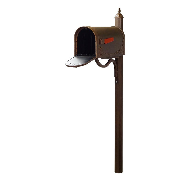 Special Lite Products || Floral Curbside Mailbox and Richland Mailbox Post