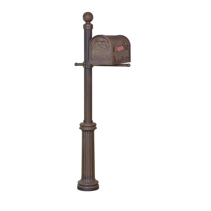 Special Lite Products || Hummingbird Curbside Mailbox and Fresno Mailbox Post