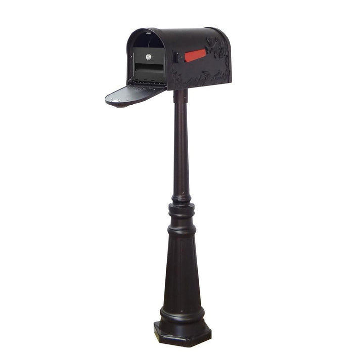 Special Lite Products || Hummingbird Curbside Mailbox with Locking Insert and Tacoma Mailbox Post with Direct Burial Kit