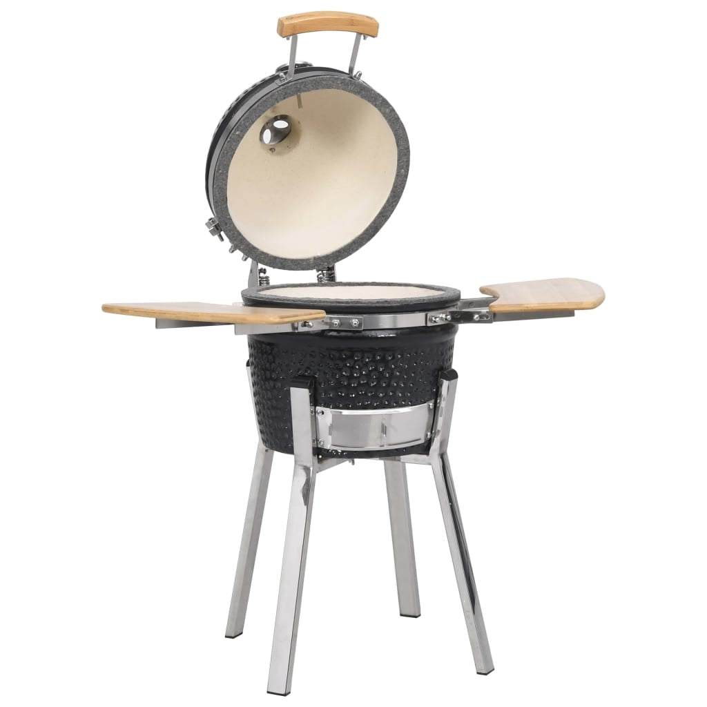 vidaXL Kamado Barbecue Grill Smoker Ceramic 31.9