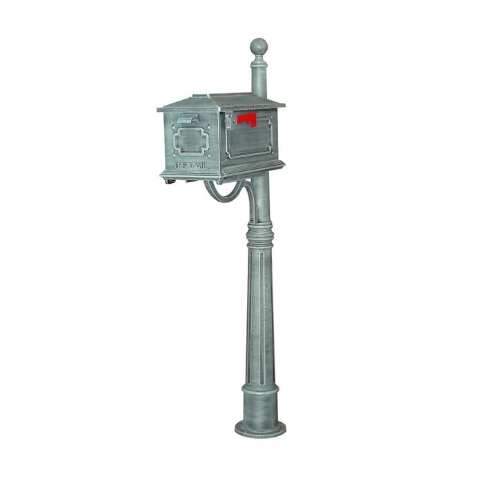 Special Lite Products || Kingston Curbside Mailbox and Ashland Decorative Aluminum Durable Mailbox Post