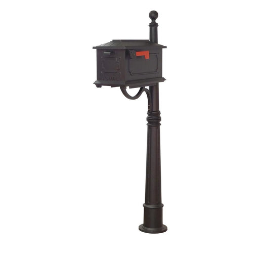 Special Lite Products || Kingston Curbside Mailbox and Ashland Decorative Aluminum Durable Mailbox Post