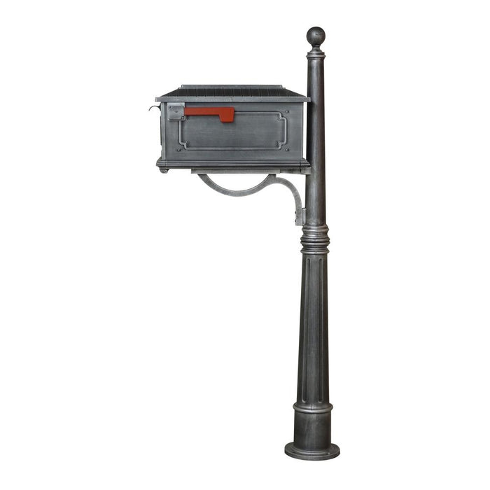 Special Lite Products || Kingston Curbside Mailbox and Ashland Decorative Aluminum Durable Mailbox Post