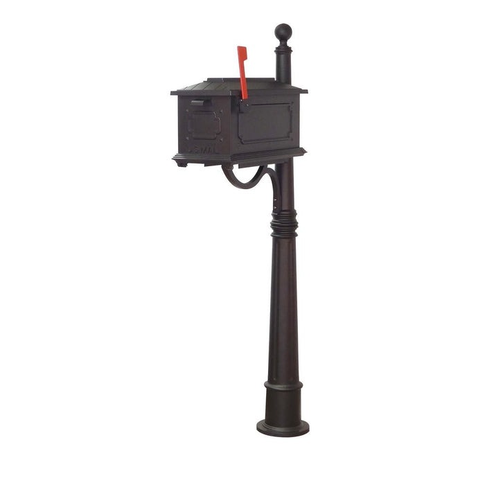 Special Lite Products || Kingston Curbside Mailbox and Ashland Decorative Aluminum Durable Mailbox Post