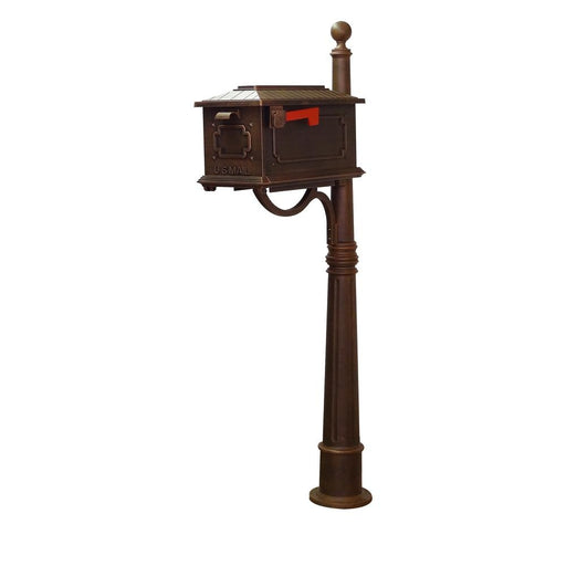 Special Lite Products || Kingston Curbside Mailbox and Ashland Decorative Aluminum Durable Mailbox Post