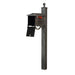 Special Lite Products || Kingston Curbside Mailbox and Springfield Direct Burial Mailbox Post Smooth Square