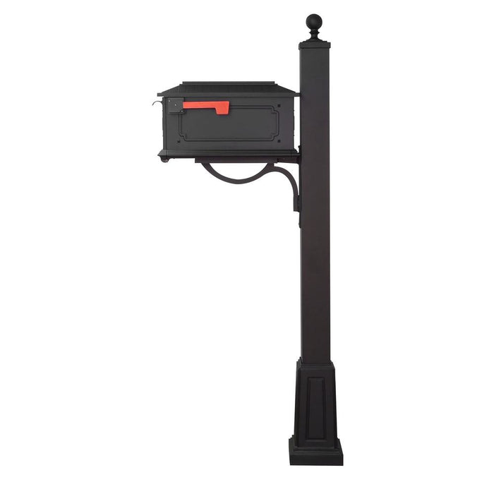 Special Lite Products || Kingston Curbside Mailbox and Springfield Mailbox Post with Base