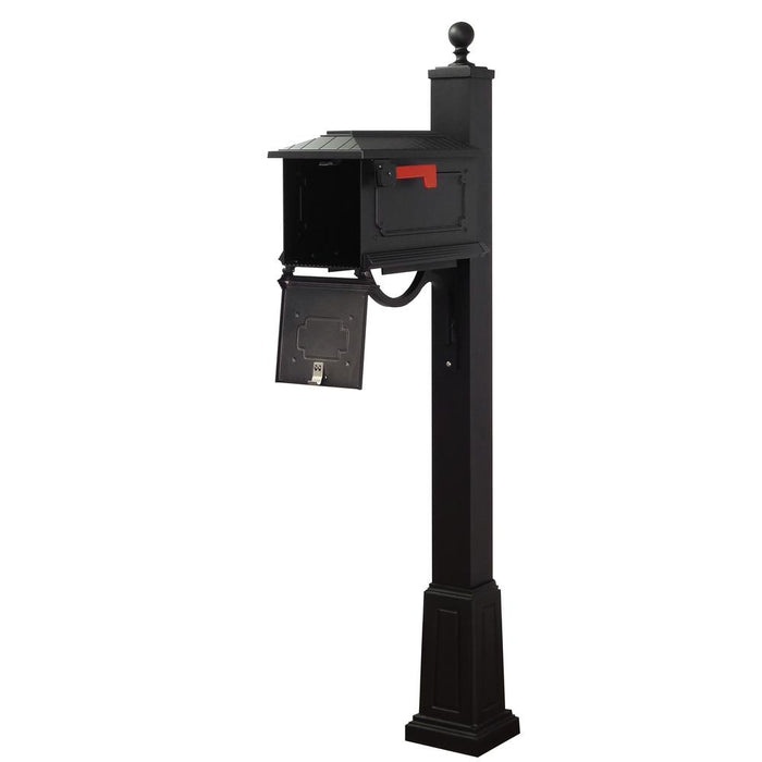 Special Lite Products || Kingston Curbside Mailbox and Springfield Mailbox Post with Base