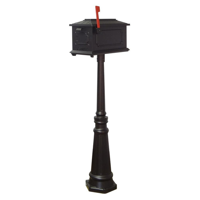 Special Lite Products || Kingston Curbside Mailbox and Tacoma Mailbox Post with Direct Burial Kit