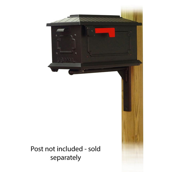 Special Lite Products || Kingston Curbside Mailbox with Ashley front single mailbox mounting bracket