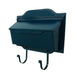 Special Lite Products || Mid Modern Asbury Horizontal Mailbox, Blue