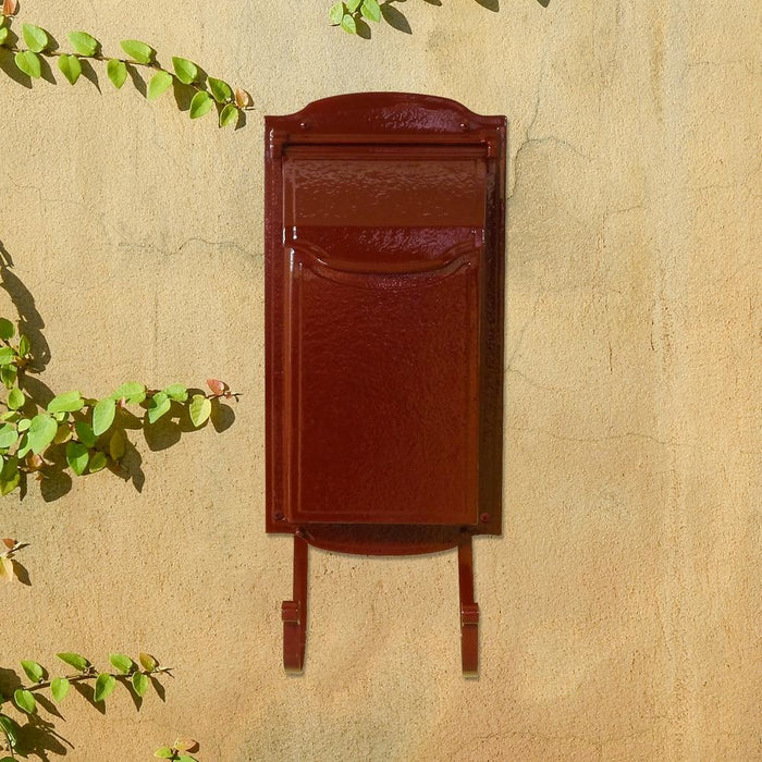 Special Lite Products || Mid Modern Asbury Vertical Mailbox, Wine