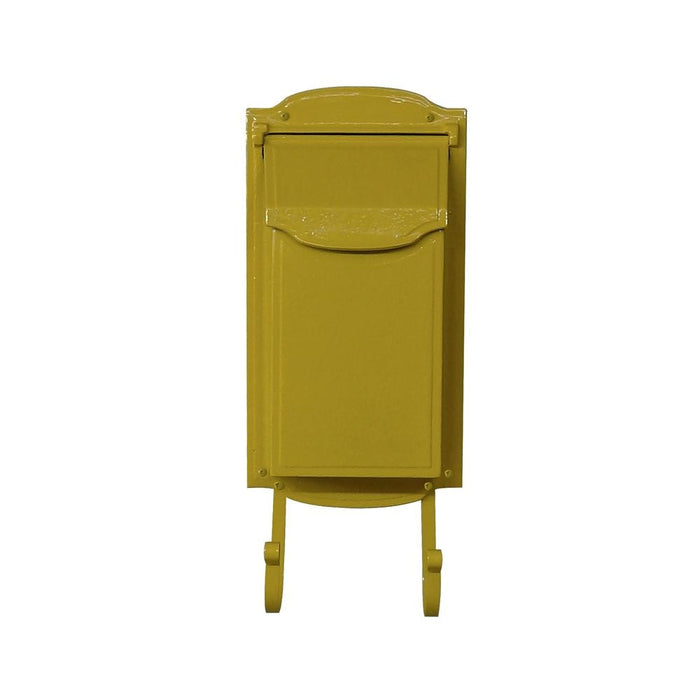 Special Lite Products || Mid Modern Asbury Vertical Mailbox, Yellow