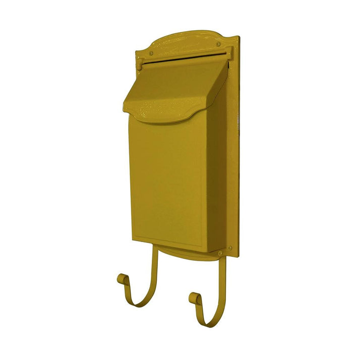 Special Lite Products || Mid Modern Asbury Vertical Mailbox, Yellow