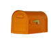 Special Lite Products || Mid Modern Dylan Curbside Mailbox, Orange