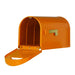 Special Lite Products || Mid Modern Dylan Curbside Mailbox, Orange