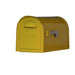 Special Lite Products || Mid Modern Dylan Curbside Mailbox, Yellow