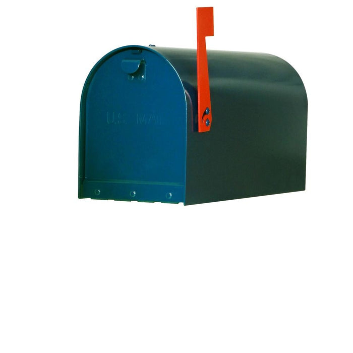 Special Lite Products || Mid Modern Rigby Curbside Mailbox, Blue