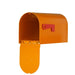 Special Lite Products || Mid Modern Rigby Curbside Mailbox, Orange