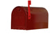 Special Lite Products || Mid Modern Rigby Curbside Mailbox, Wine