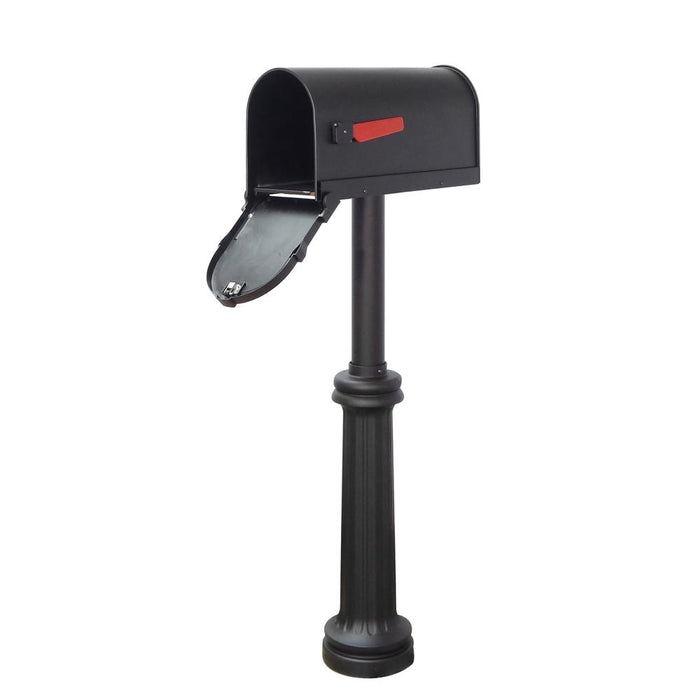 Special Lite Products || Savannah Curbside Mailbox and Bradford Direct Burial Top Mount Mailbox Post