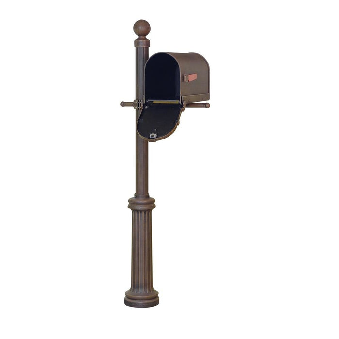 Special Lite Products || Savannah Curbside Mailbox and Fresno Mailbox Post