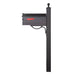 Special Lite Products || Savannah Curbside Mailbox and Springfield Direct Burial Mailbox Post Smooth Square