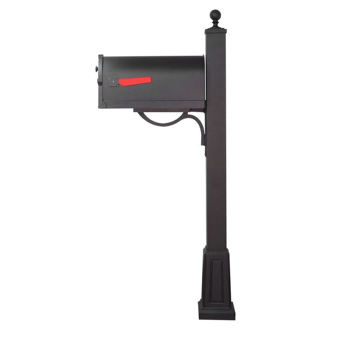 Special Lite Products || Savannah Curbside Mailbox and Springfield Mailbox Post with Base