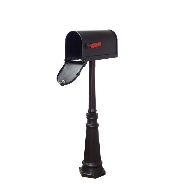 Special Lite Products || Savannah Curbside Mailbox and Tacoma Mailbox Post with Direct Burial Kit