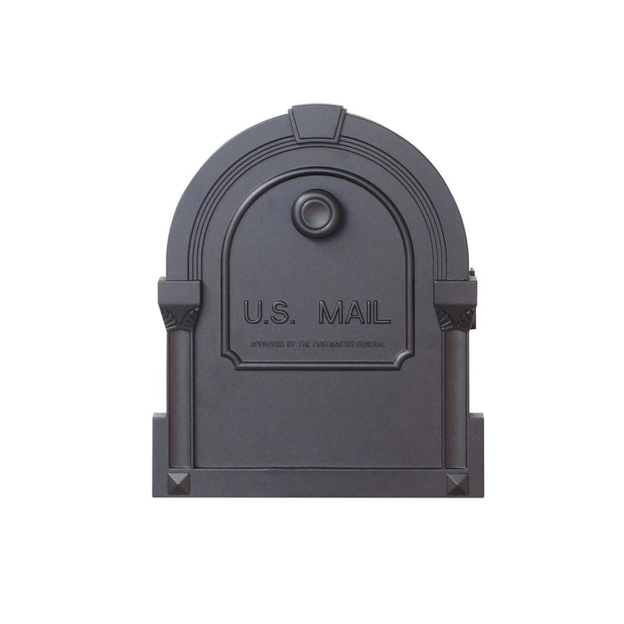 Special Lite Products || Savannah Curbside Mailboxes with Newspaper Tubes and Fresno Double Mount Mailbox Post