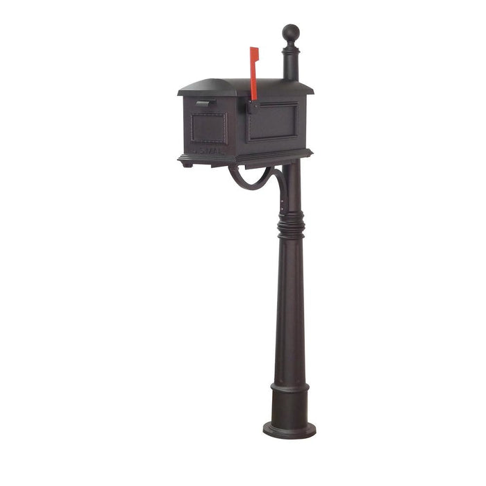 Special Lite Products || Traditional Curbside Mailbox and Ashland Decorative Aluminum Durable Post